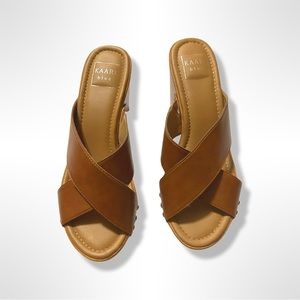 Kari Blue Aries Chunky Platform Sandals - Women's 9